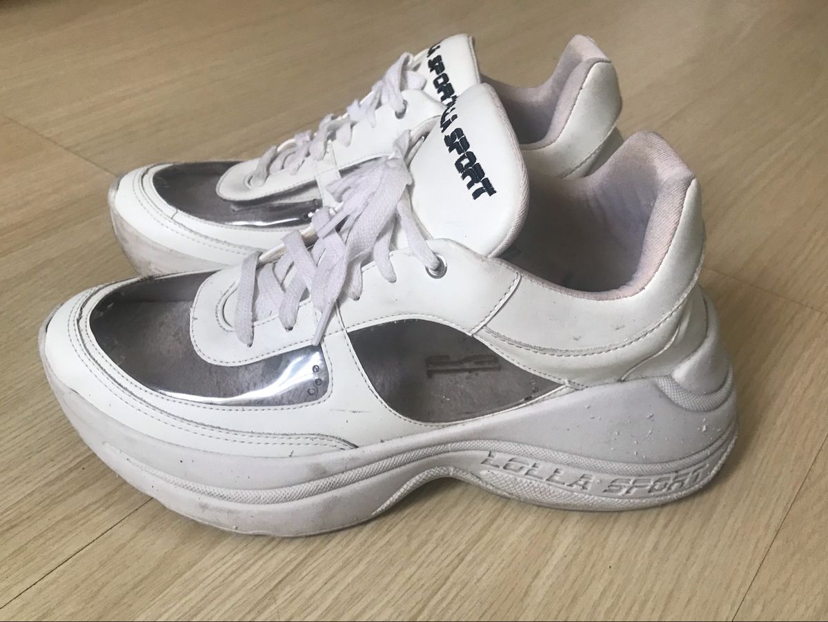 tênis santa lolla dad sneaker chunky branco
