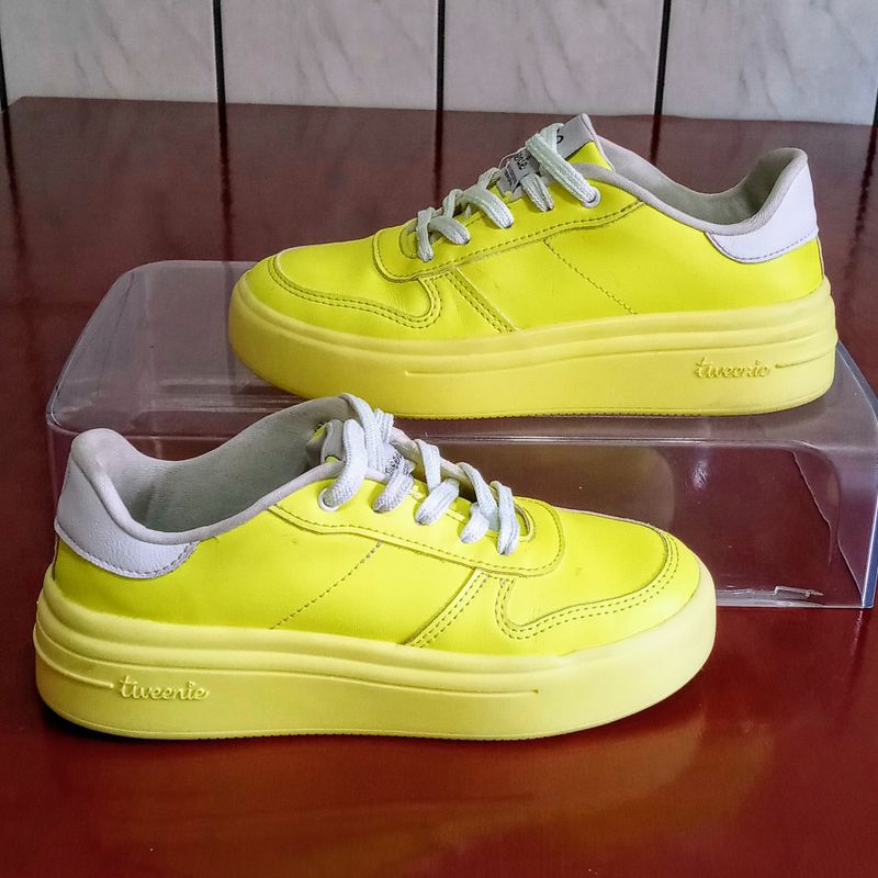 Tenis Tweenie Crush Gel Lima Neon Calçado Infantil para Meninas