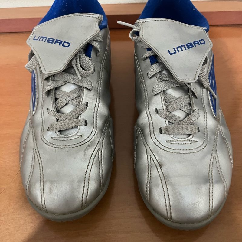 Tênis Umbro Sb 10105 Prata Azul Umbro Usado 94864137 enjoei