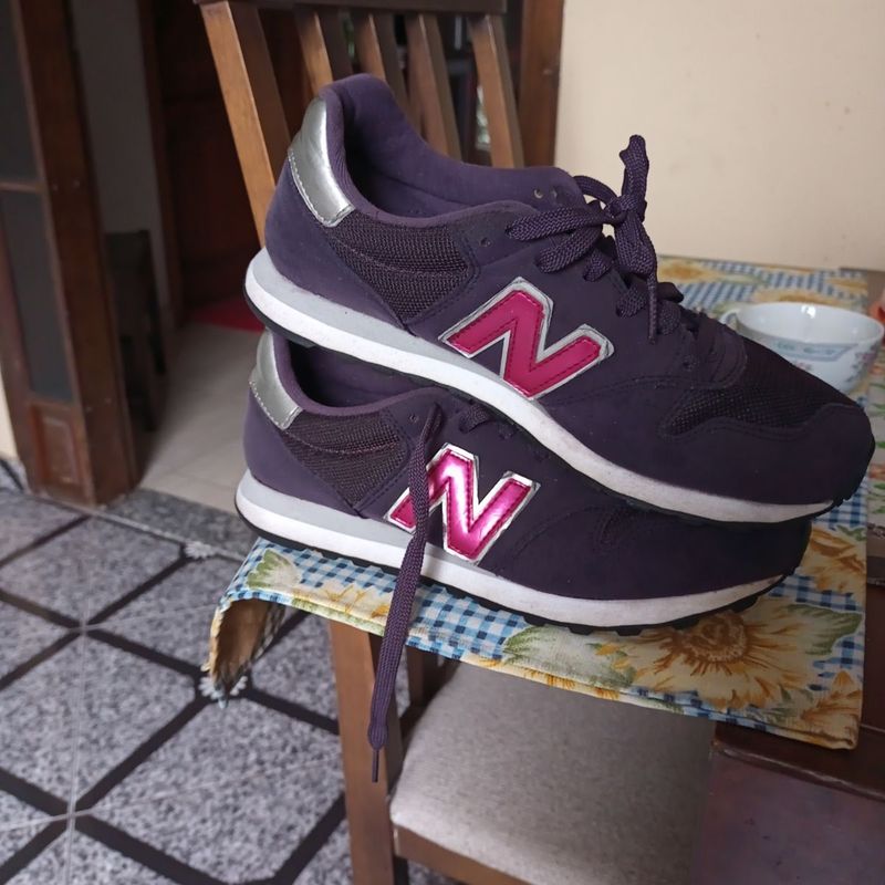 New balance best sale marrom escuro