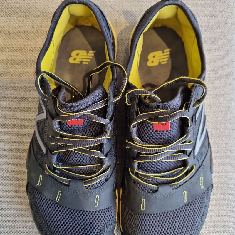 Tenis Unissex New Balance Minimus Mt10gg Grafite e Amarelo Pouquissimo Uso Tamanho 40 New Balance Usado 107616166 enjoei