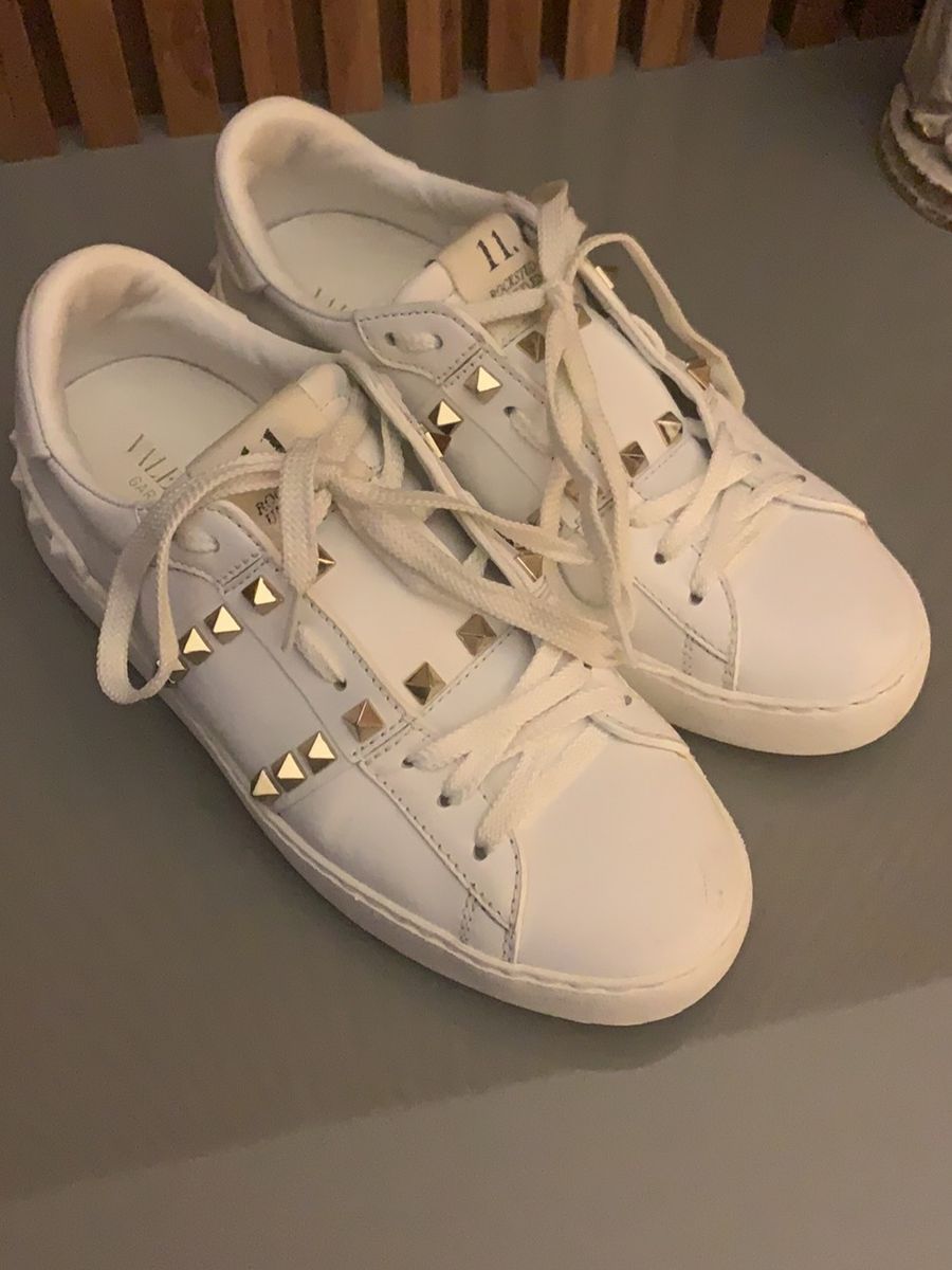 tenis valentino feminino branco