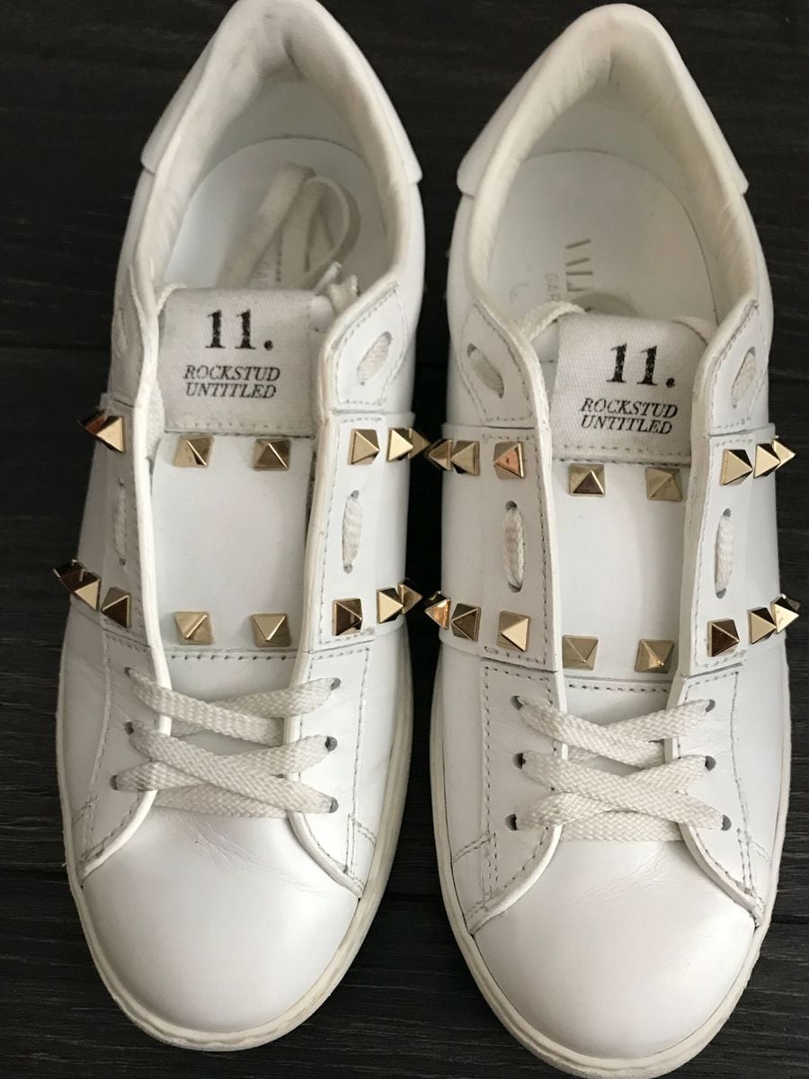 tenis valentino feminino branco