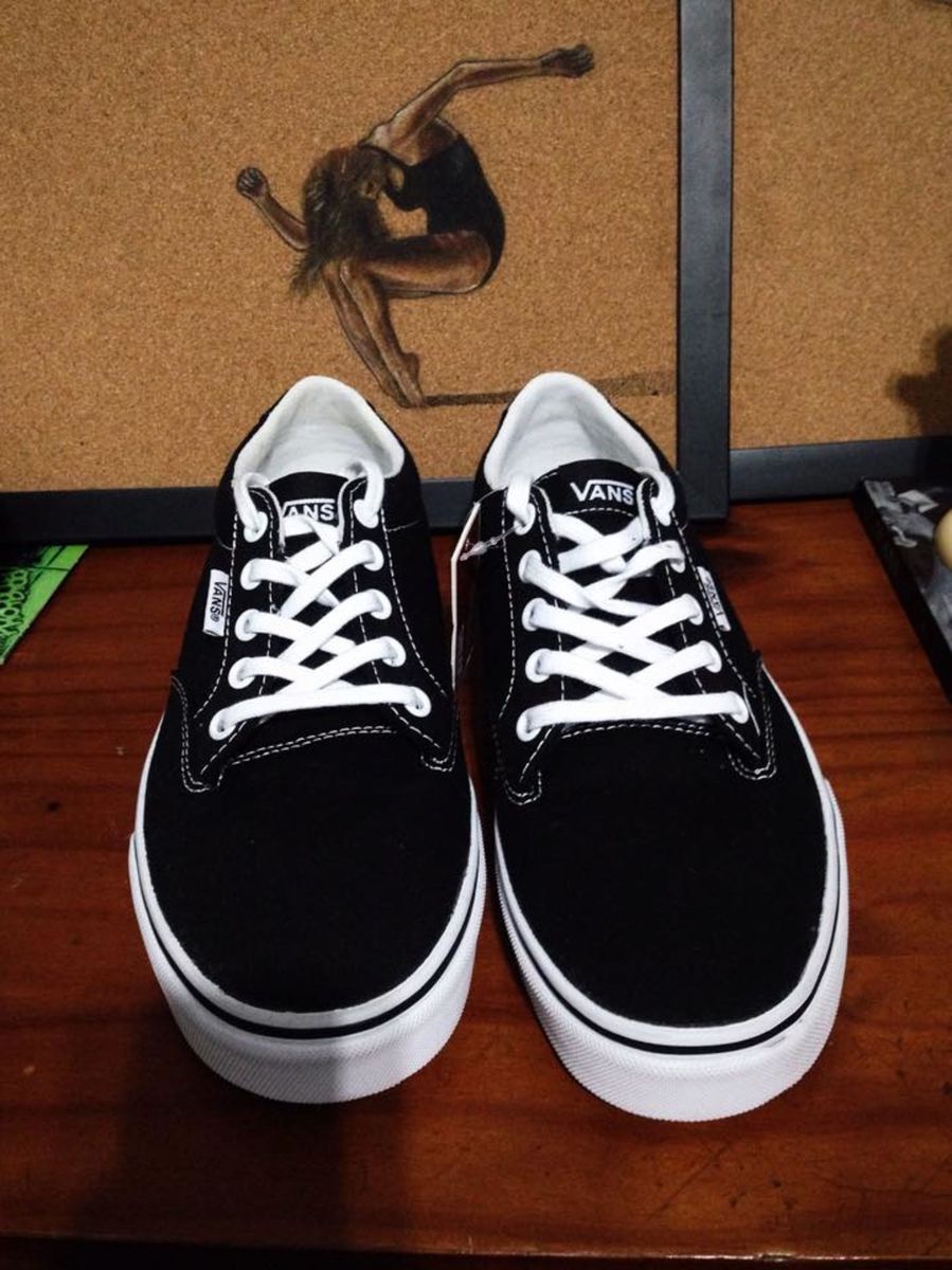 vans vulcanized preto