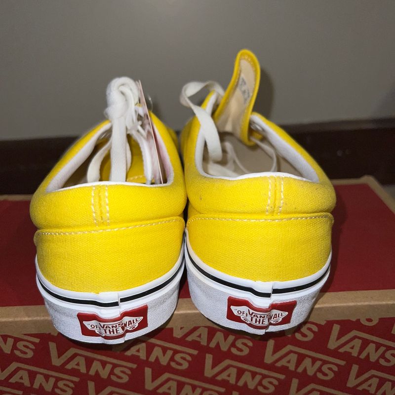 Tenis vans best sale feminino amarelo