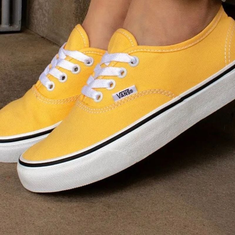 Tênis Vans Amarelo Tênis Feminino Vans Usado 94809628 enjoei