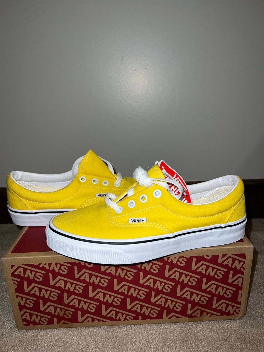 Vans store amarelo feminino