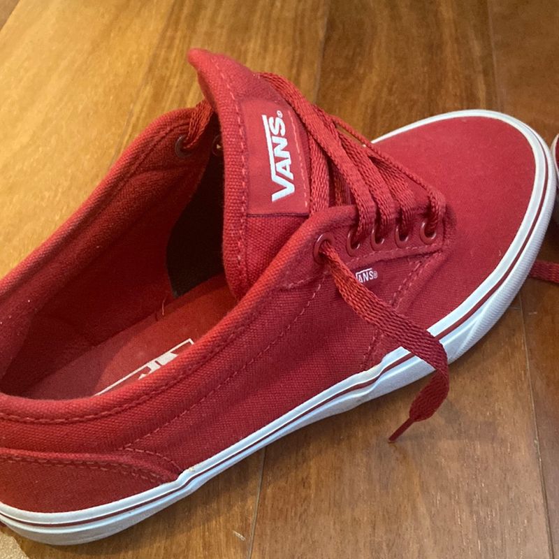 Tênis Vans Atwood Canvas - Vermelho | Tênis Masculino Vans Nunca Usado  90847177 | enjoei