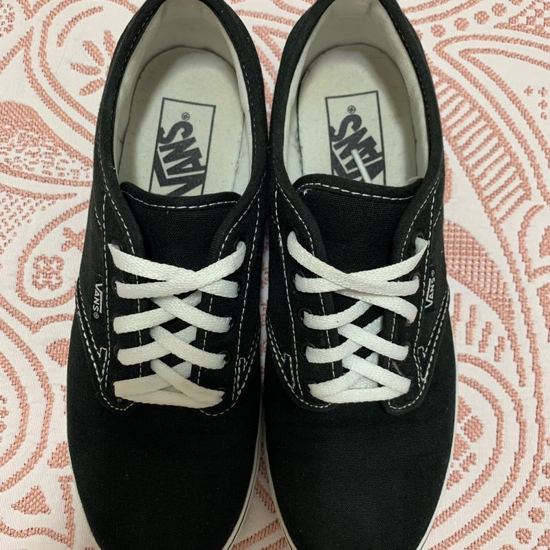 Vans atwood preto outlet feminino