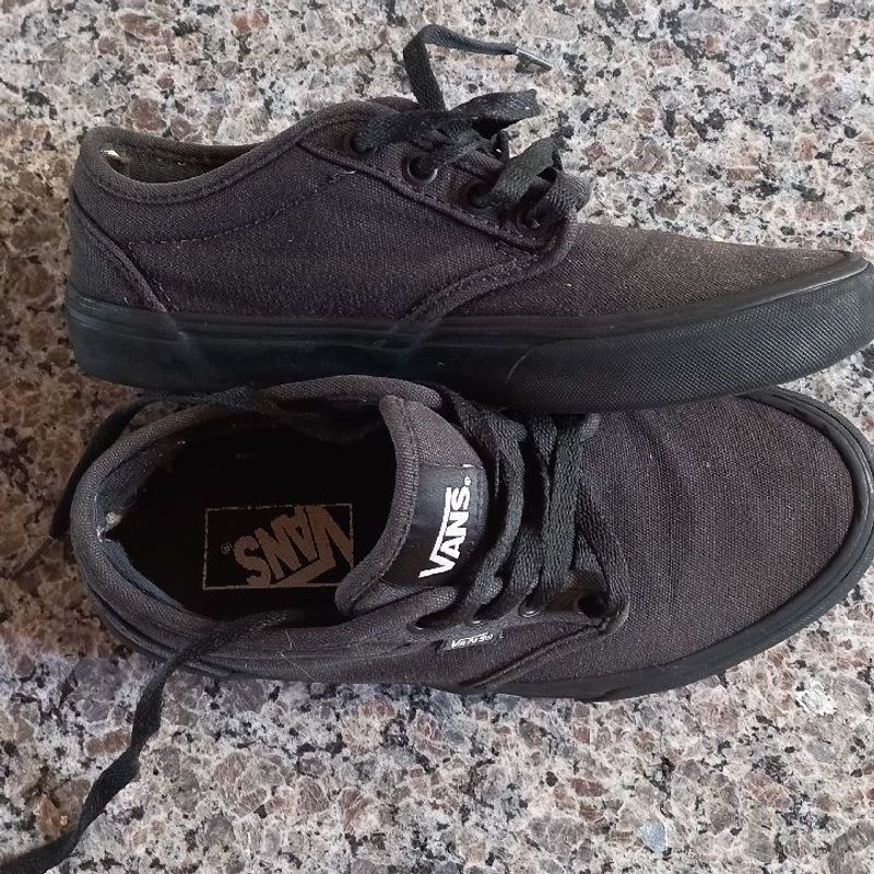 Tenis vans atwood preto hot sale feminino