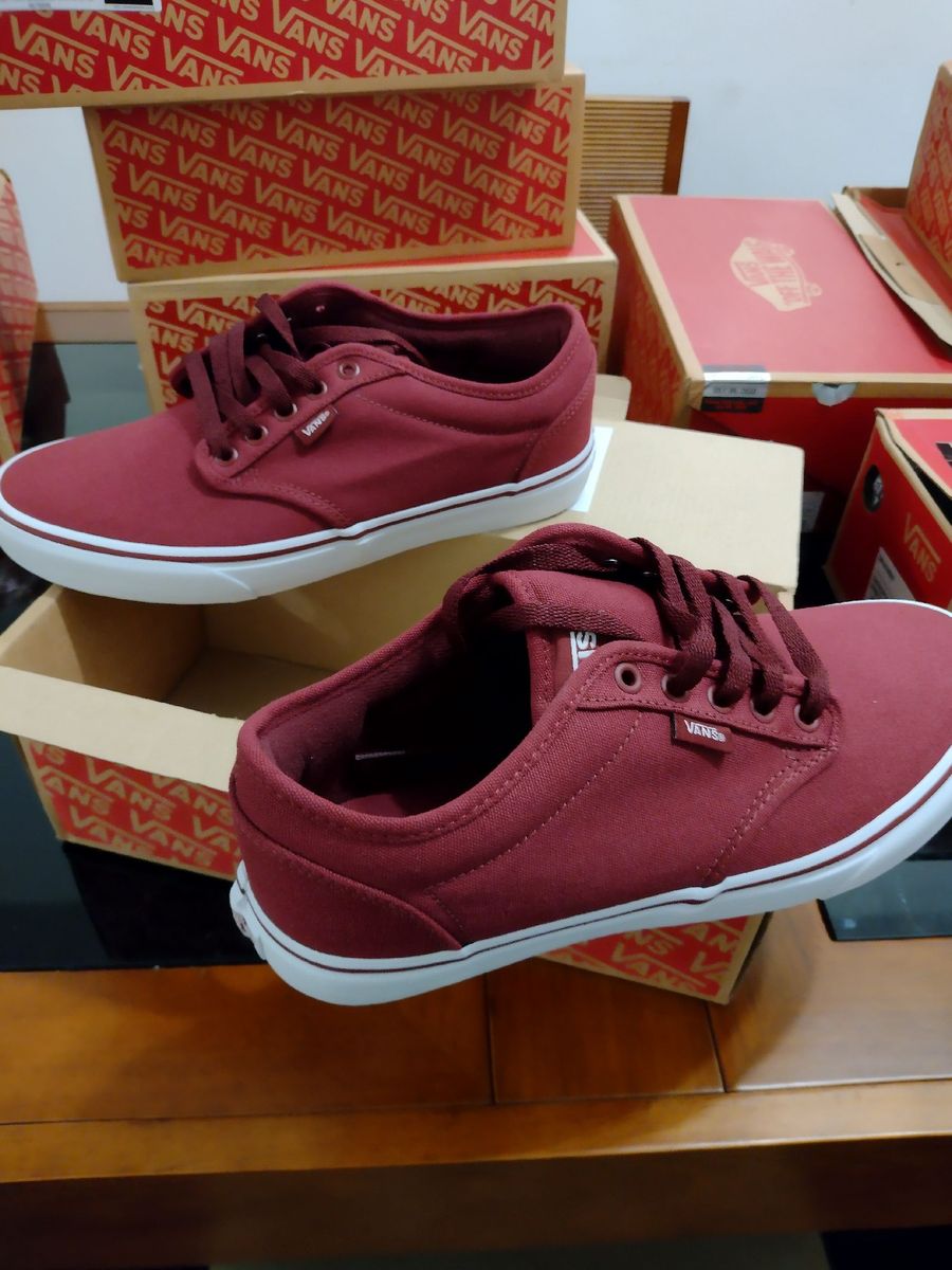 Tênis vans atwood vinho sales feminino