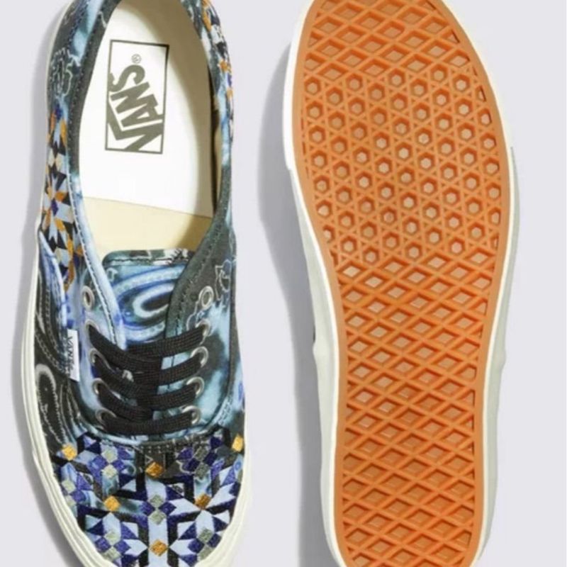 Tênis Vans Authentic 44dx Anaheim Factory Mixed Mosaic Black