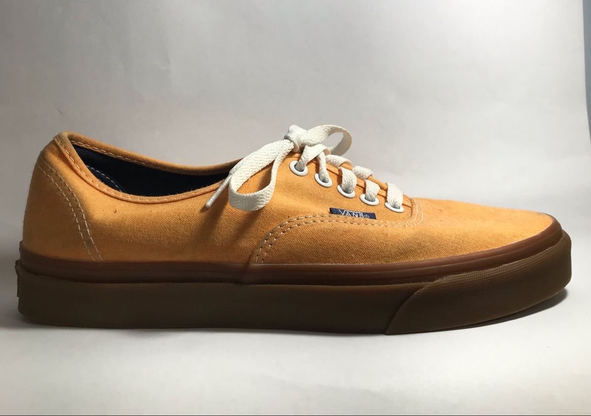 vans amarelo mostarda