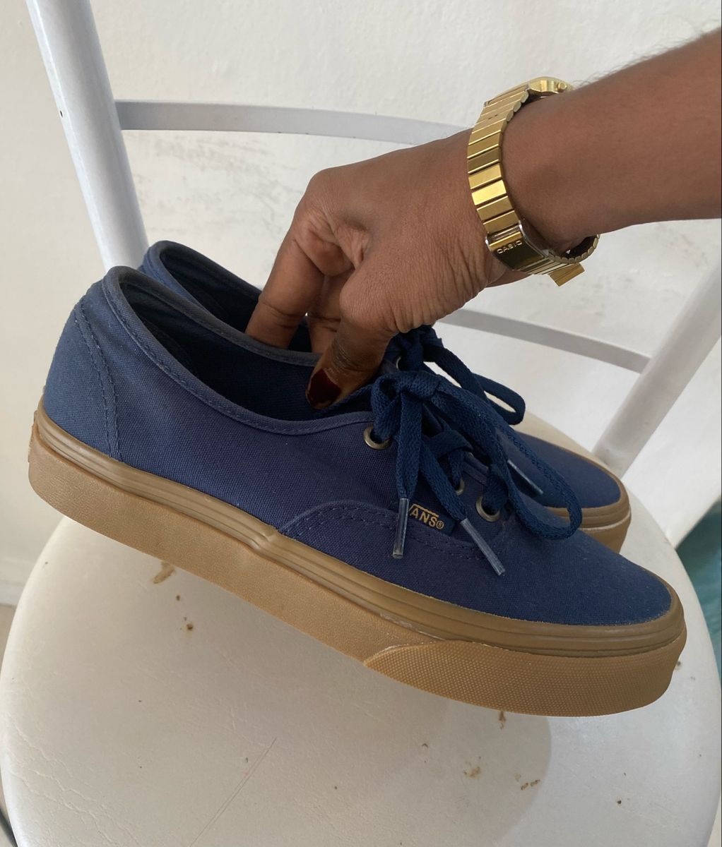 Sapatênis Vans Authentic - Azul Marinho Masculino Feminino Jeans ⭐