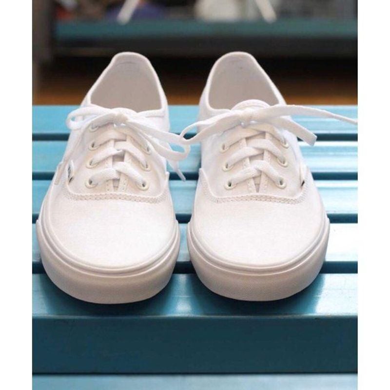 Vans authentic best sale branco feminino