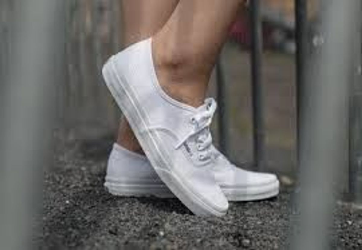 tenis vans authentic branco feminino