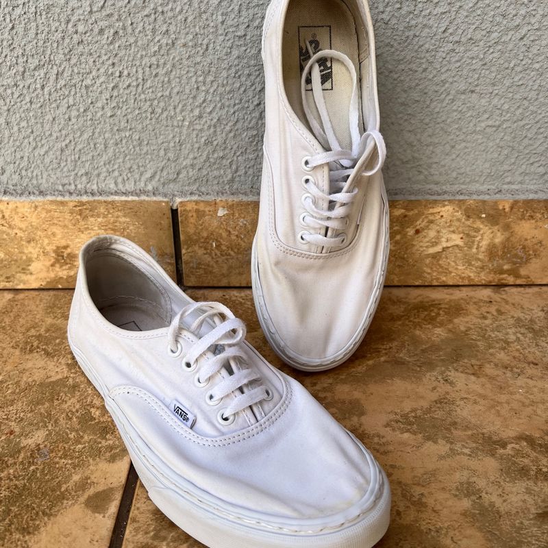 Tênis Vans Authentic Branco Tamanho 43