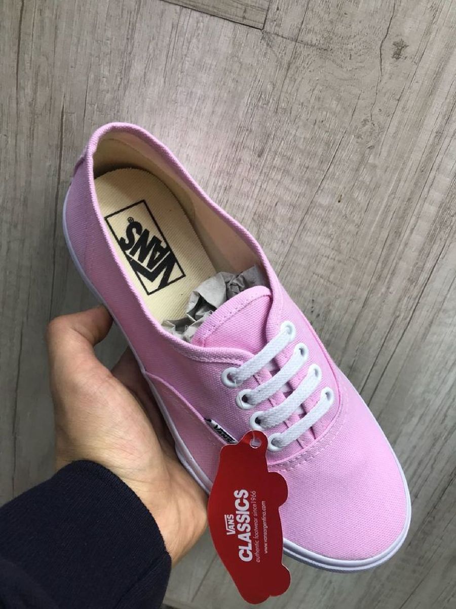 vans rosa bebe