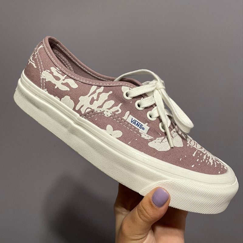 Vans Authentic Vans Tenis Florido Tênis Vans Authentic Floral