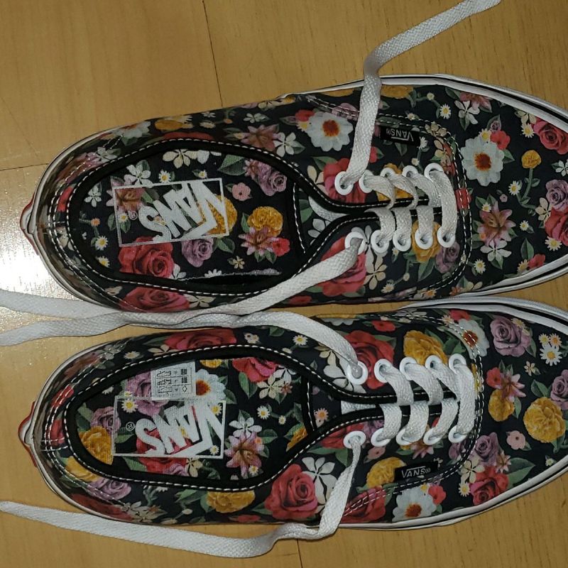 Tenis vans feminino authentic floral outlet valor