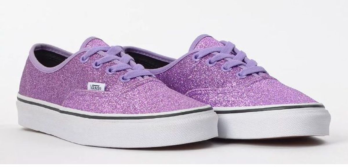 tenis vans feminino com glitter