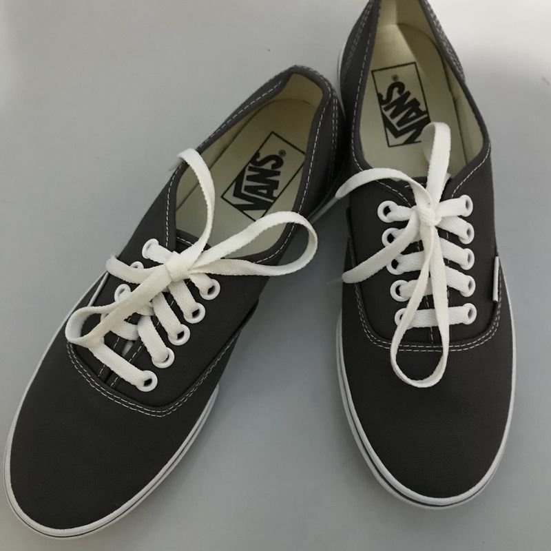 Vans Cinza & Rosa | Tênis Feminino Vans Nunca Usado 2281890 | enjoei