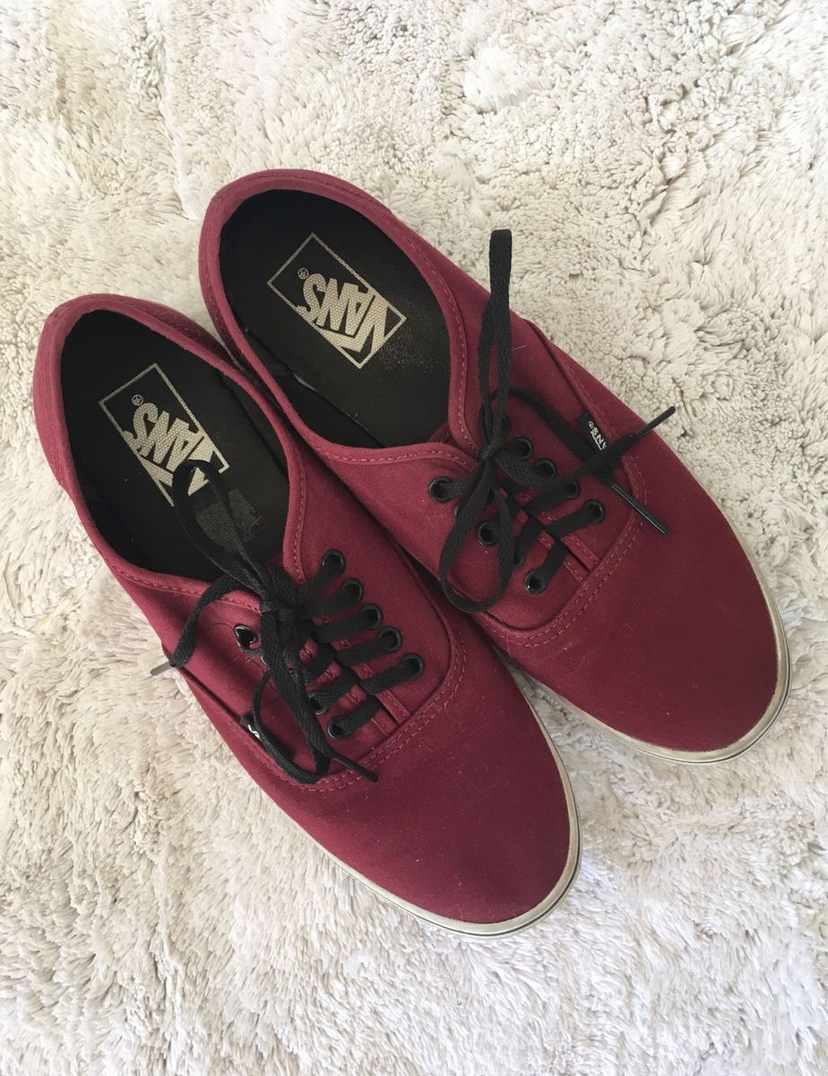 tenis vans original vinho