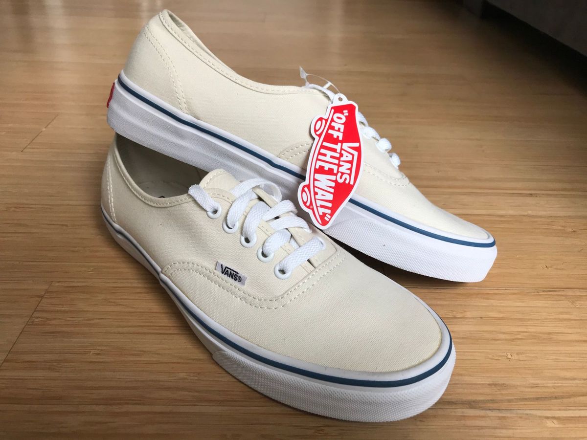 vans authentic off white