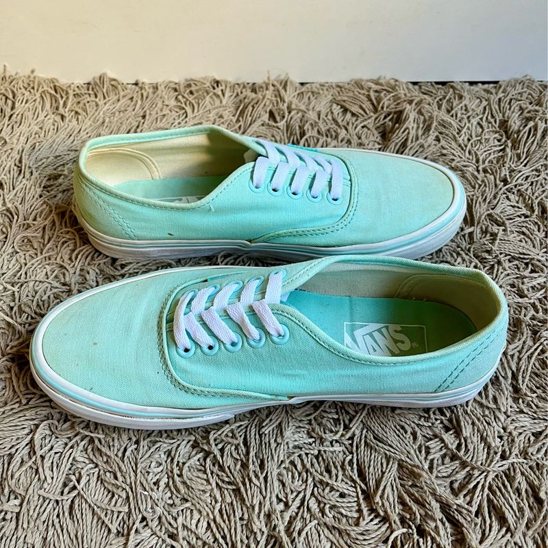 Vans authentic verde agua sales