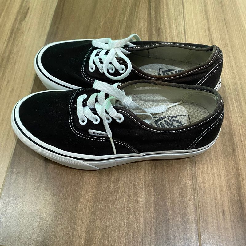 Tênis Vans Authentic Plataforma Original | Tênis Feminino Vans Usado  94025296 | enjoei