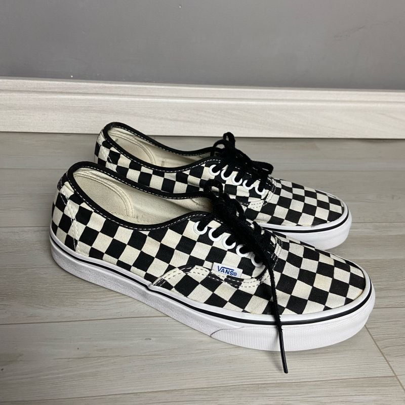 Tenis Vans Authentic Quadriculado Tenis Feminino Vans Usado 98821538 enjoei