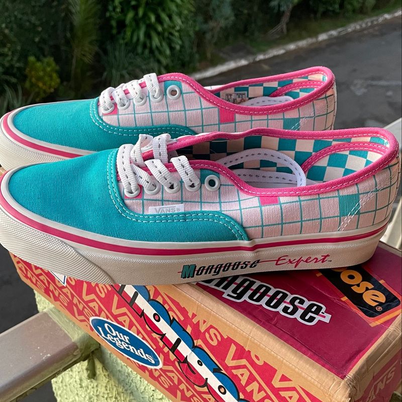 Vans azul 2025 e rosa