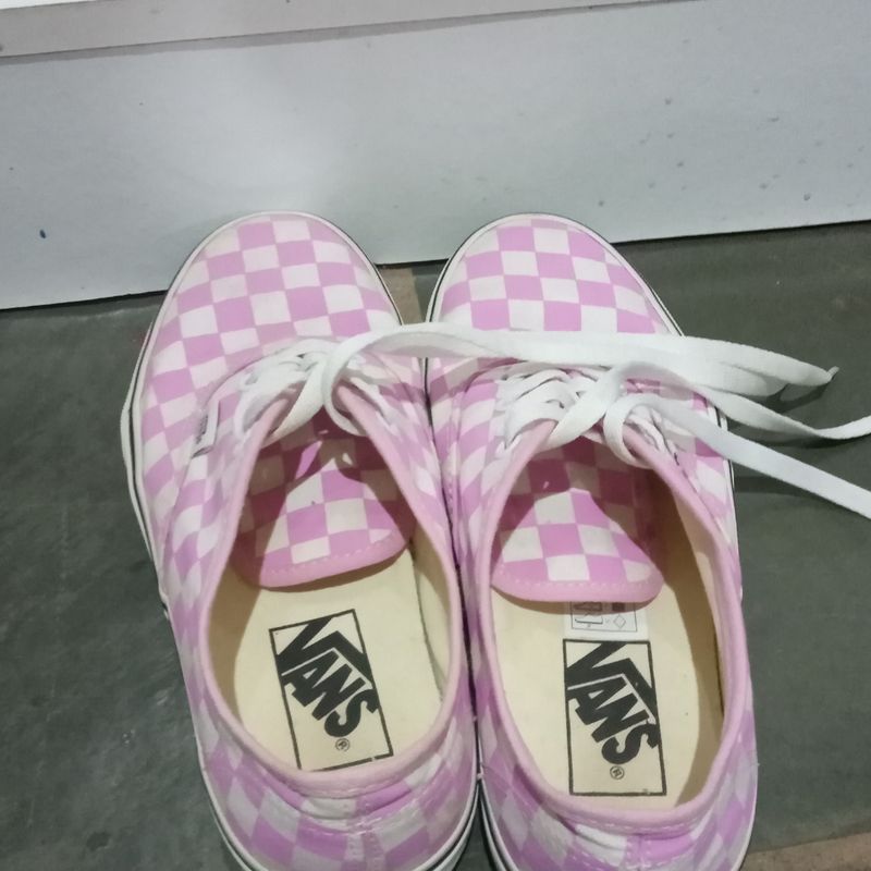 Vans novo rosa sales