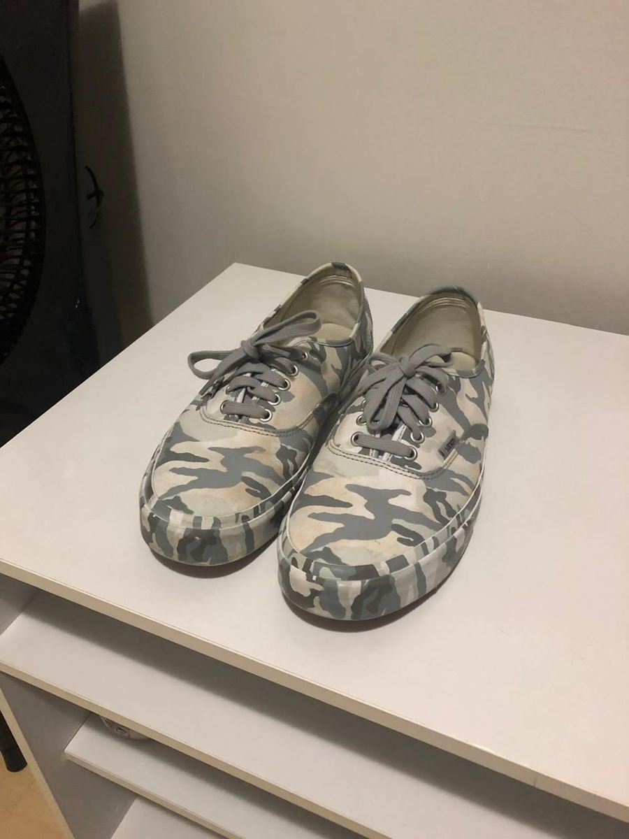 tênis vans authentic camuflado