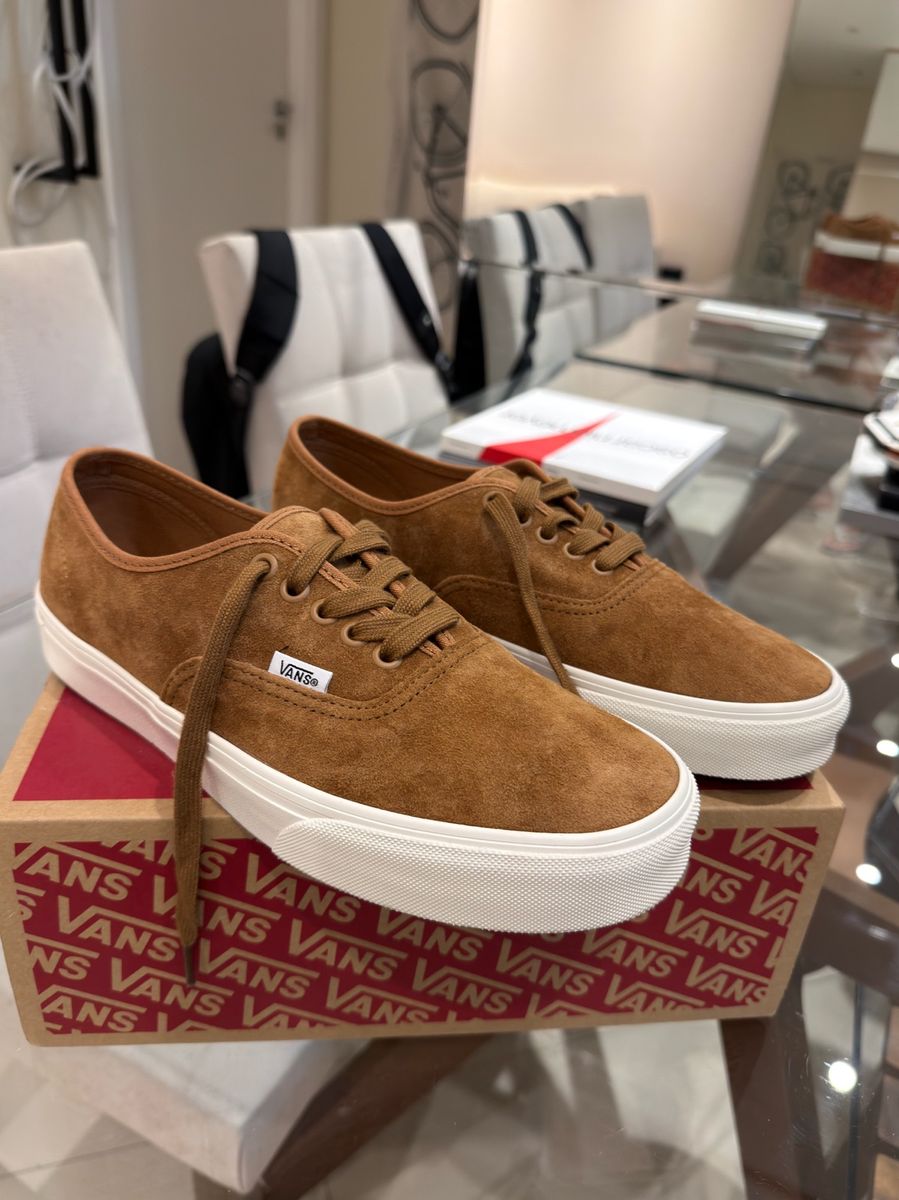 Tênis Vans Authentic Suede Chipmunk 40 | Tênis Masculino Vans Nunca ...