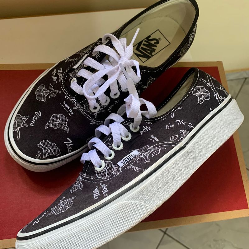 Tenis vans hot sale floral masculino