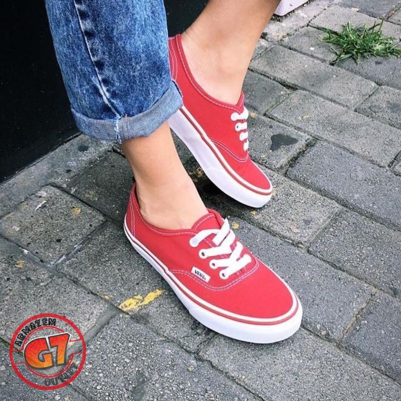 Vans Vermelho, Tênis Feminino Vans Usado 82024767