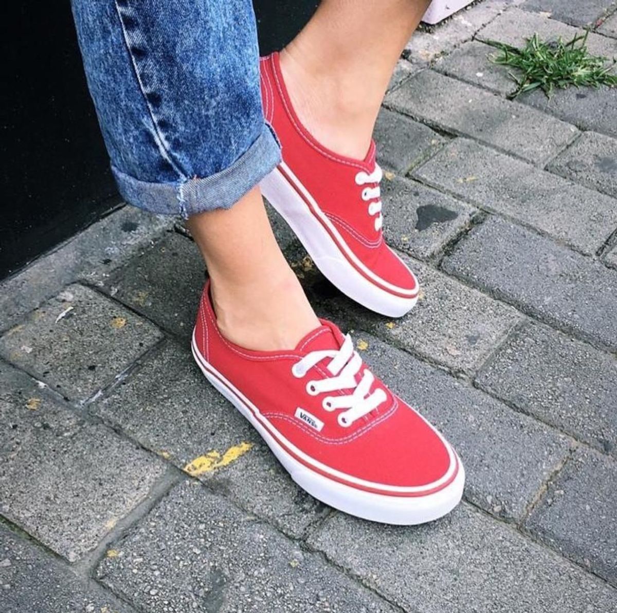 Vans authentic clearance vermelho