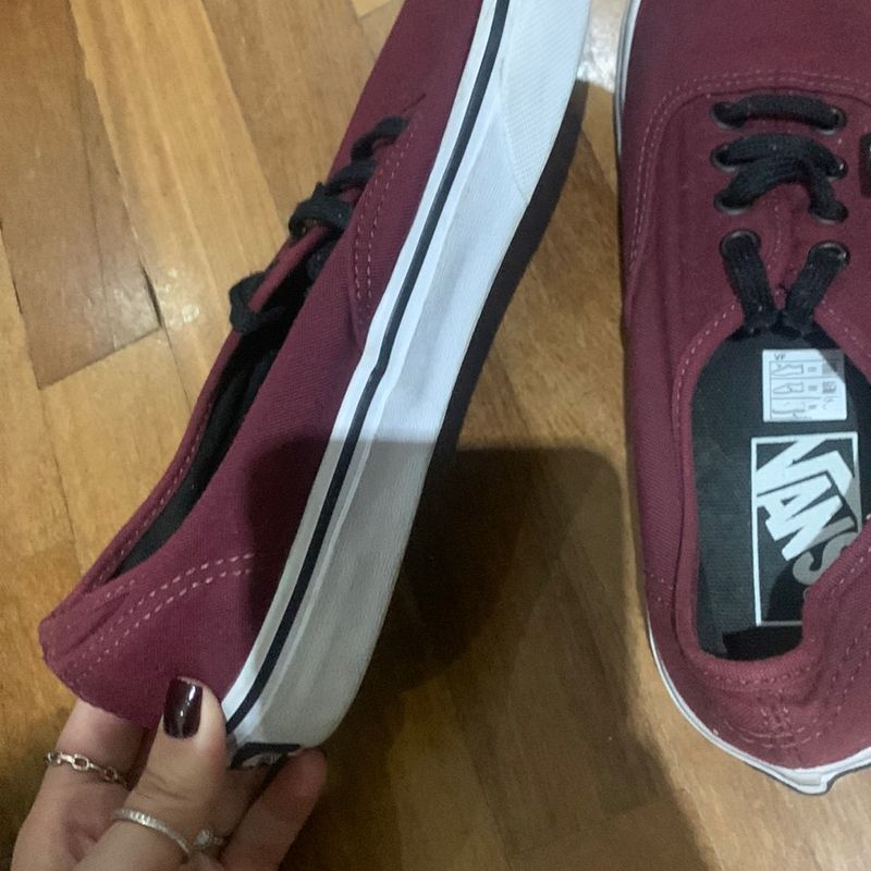 Vans sales authentic vinho