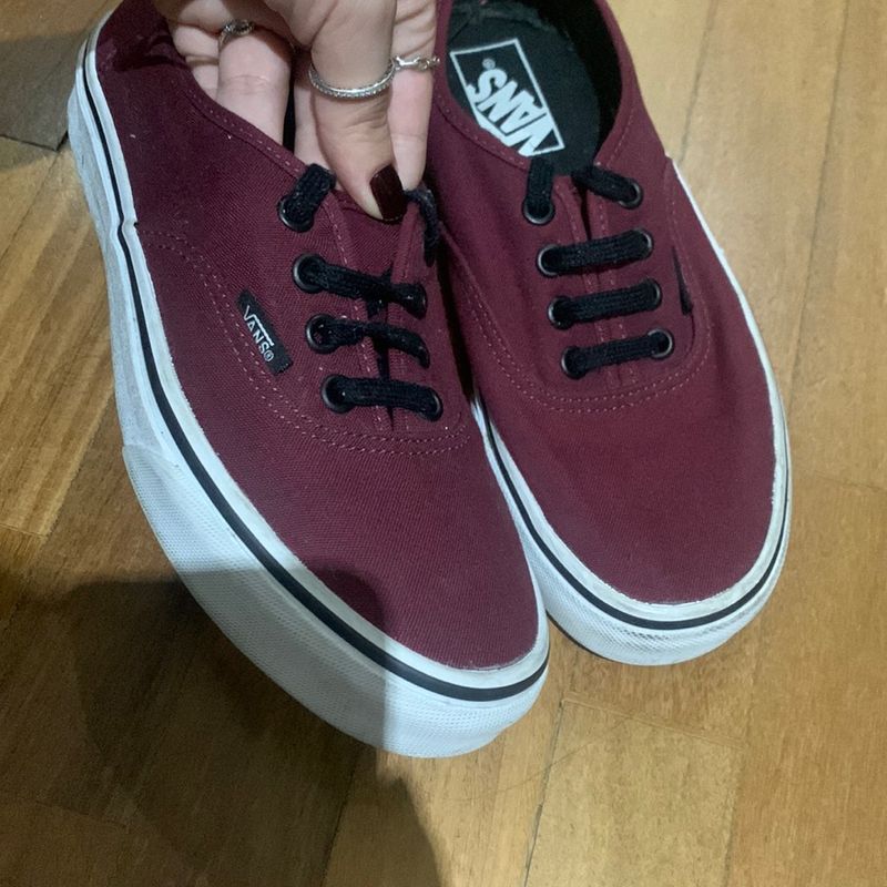 Vans shop authentic vinho