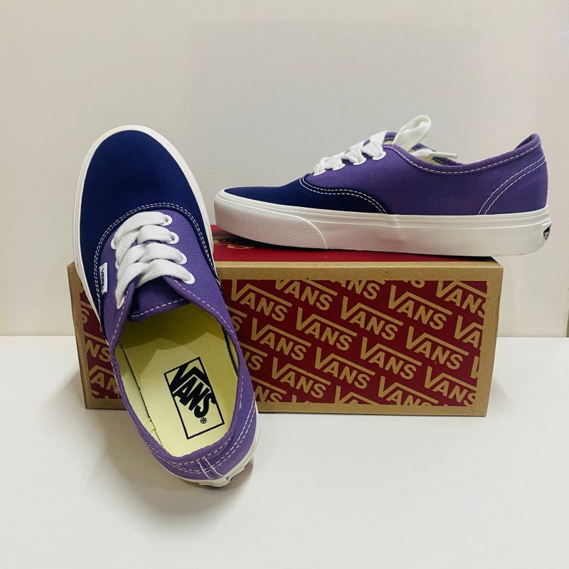 Tênis Vans Authentic Wide Lace Purple Roxo Detalhe e Solado