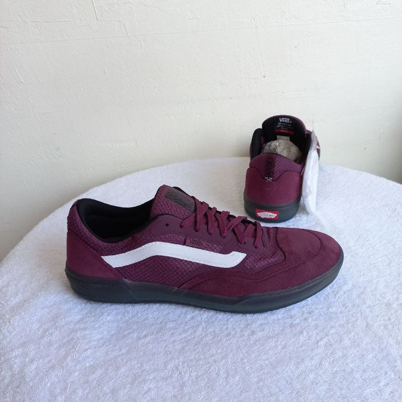 Tênis Vans Ave Pro Bordô Preto Skate Dswt Model Collab Tênis Masculino  Vans Usado 75677649 enjoei