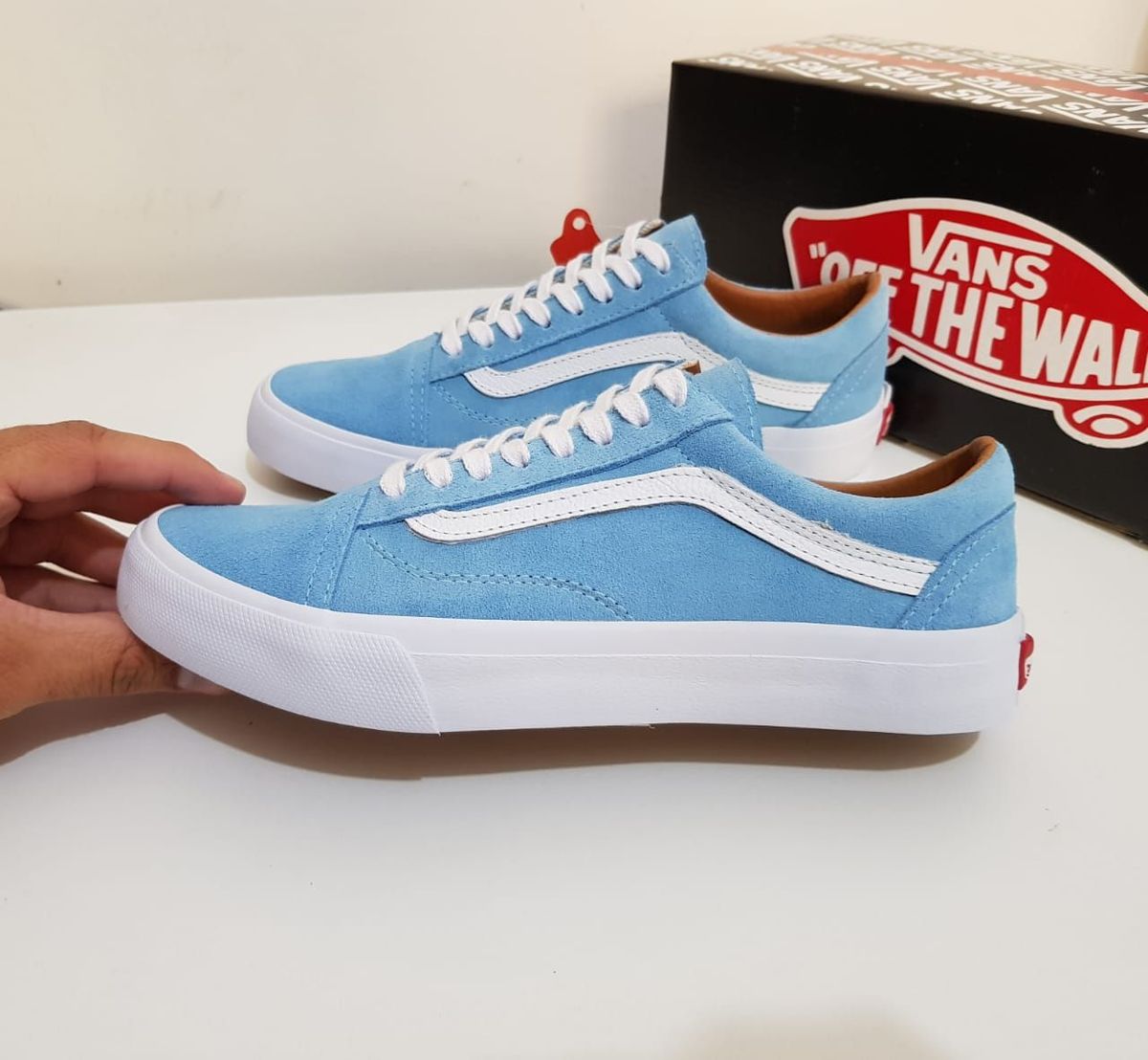 tenis vans de camurça