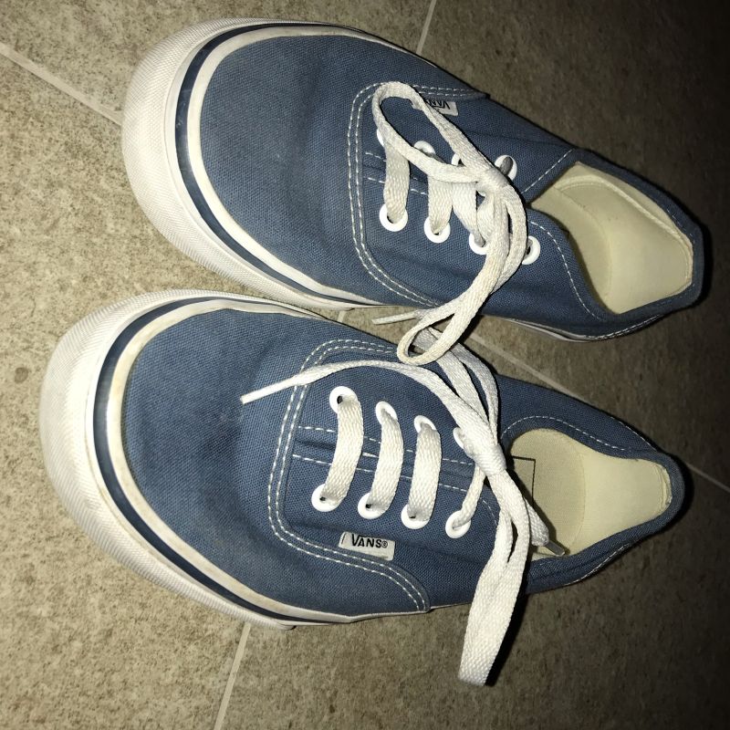 Vans jeans outlet manchado