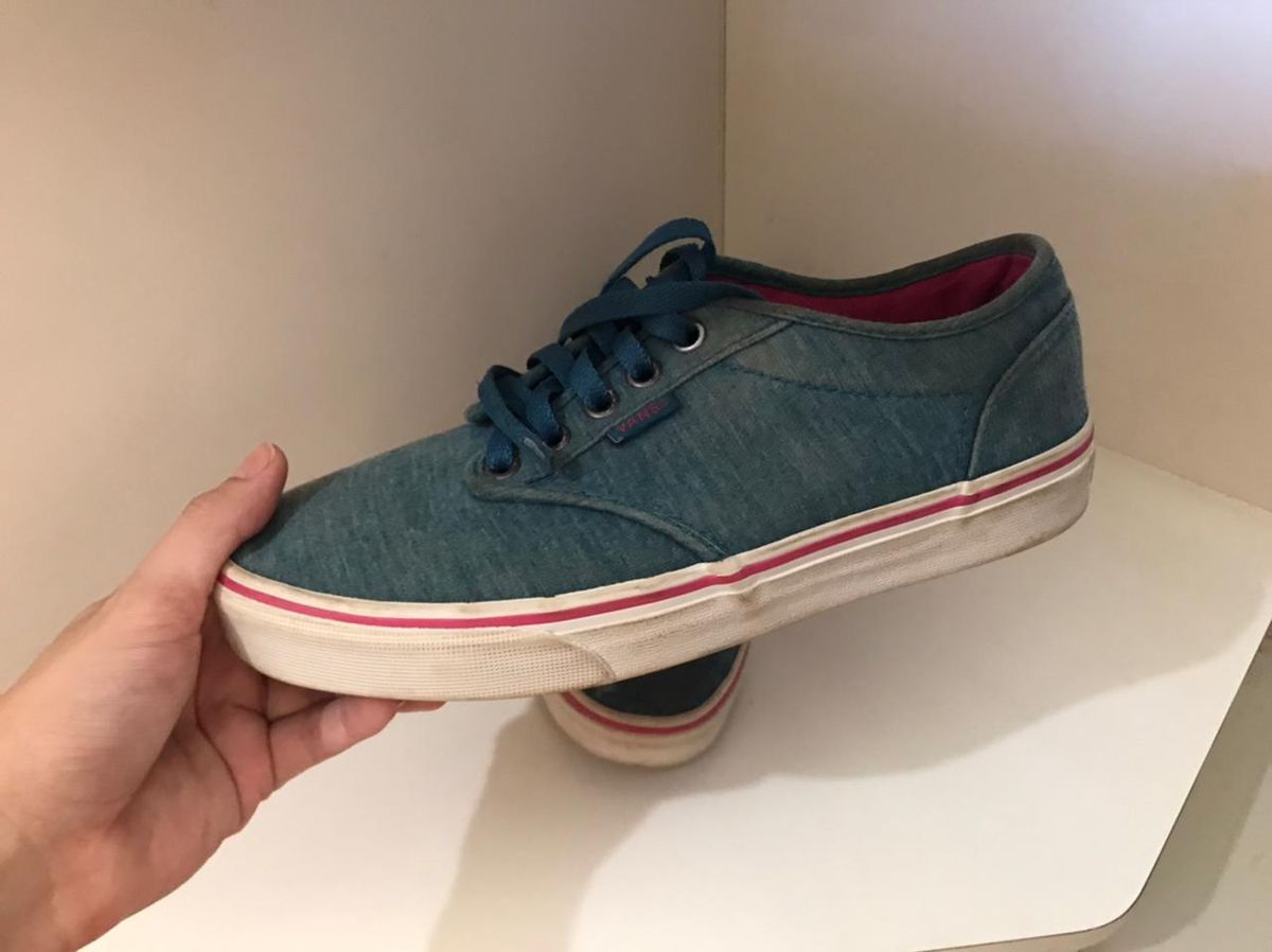 Jeans cheap vans rosas