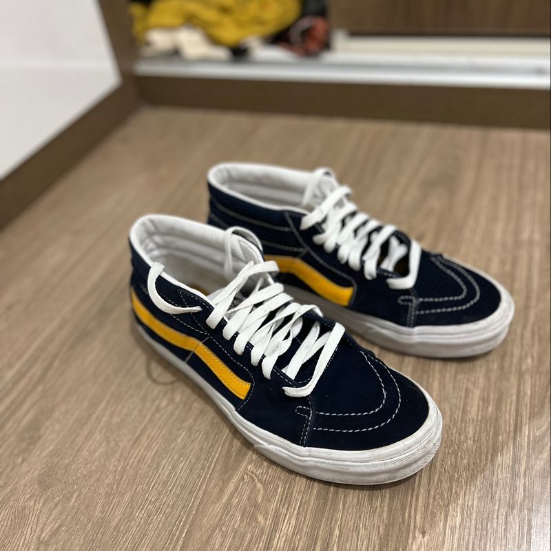 Tênis Vans Azul Marinho Tam 40, Tênis Feminino Vans Usado 95232344