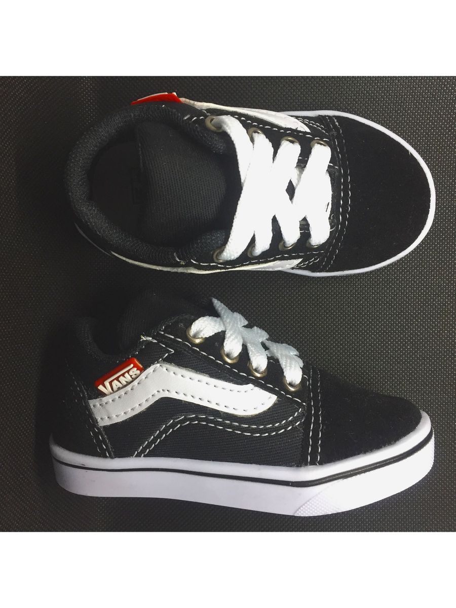 tenis vans preto infantil