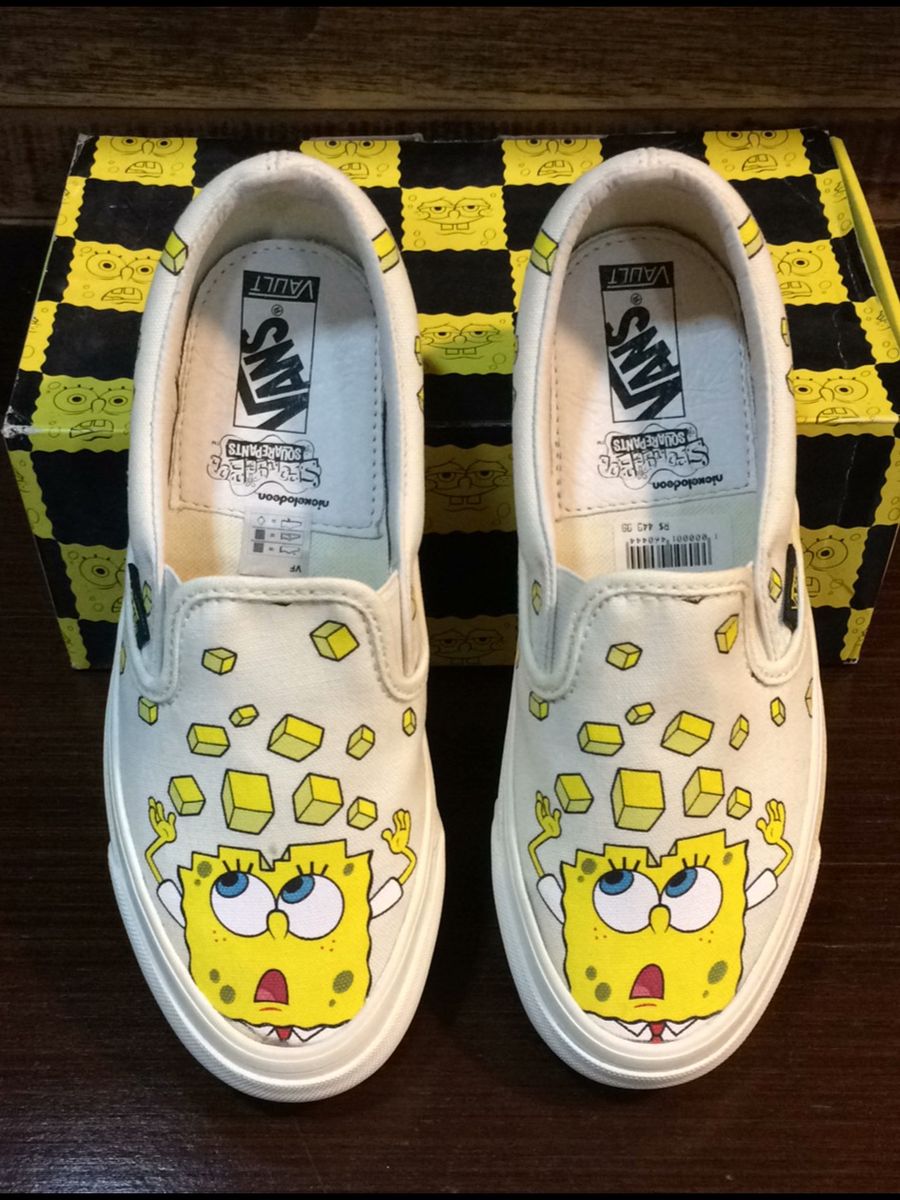 tenis vans bob esponja