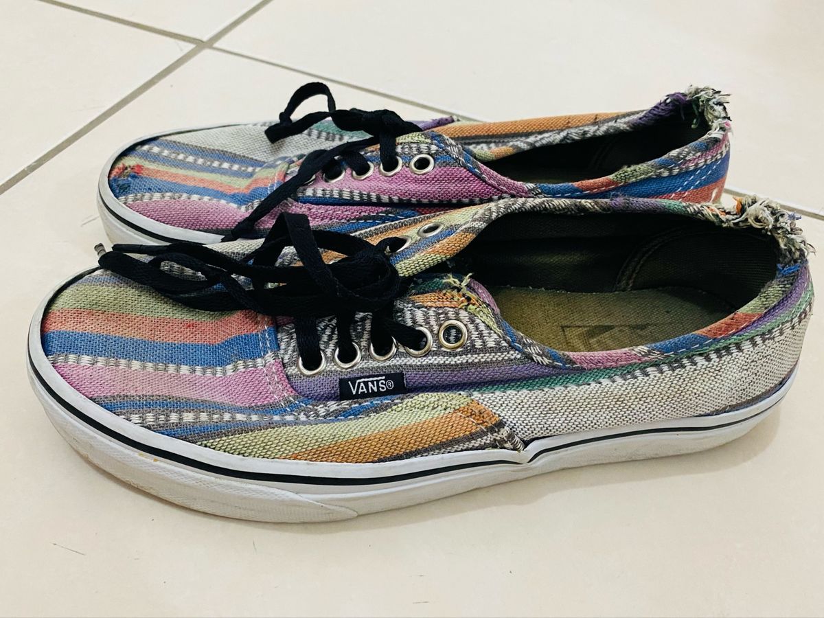 tenis vans estampado