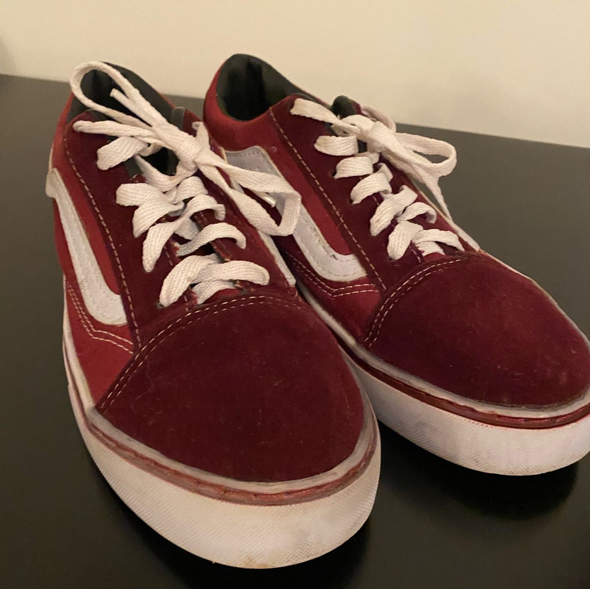 Tenis hotsell vans bordo